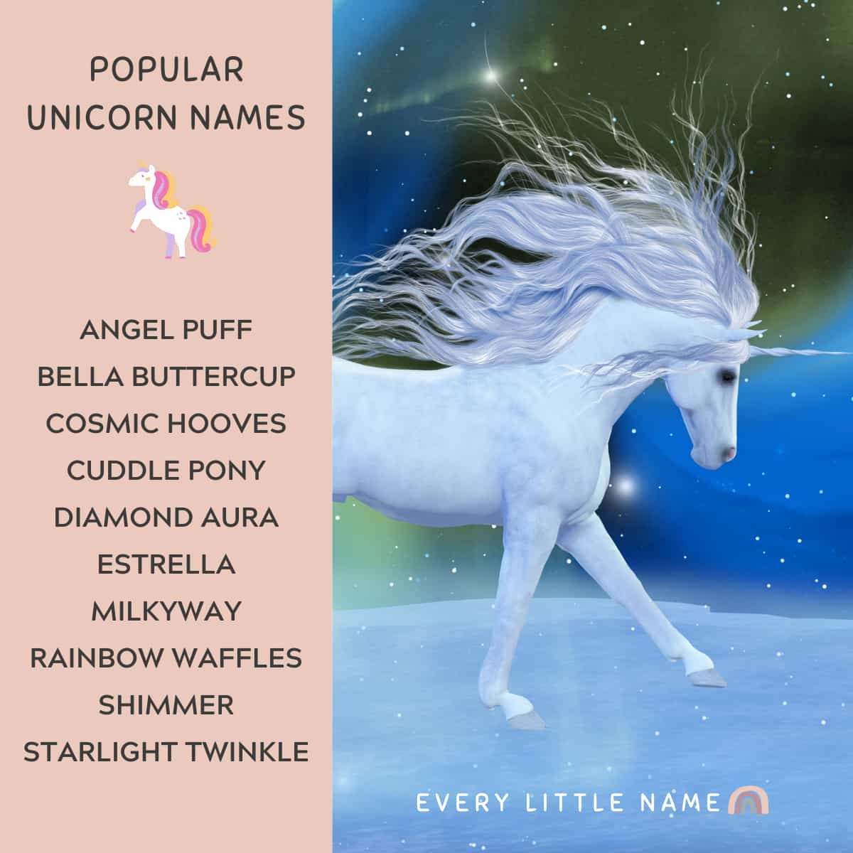 240 Best Unicorn Names Magical Adorable And Fabulous Every Little Name 1044