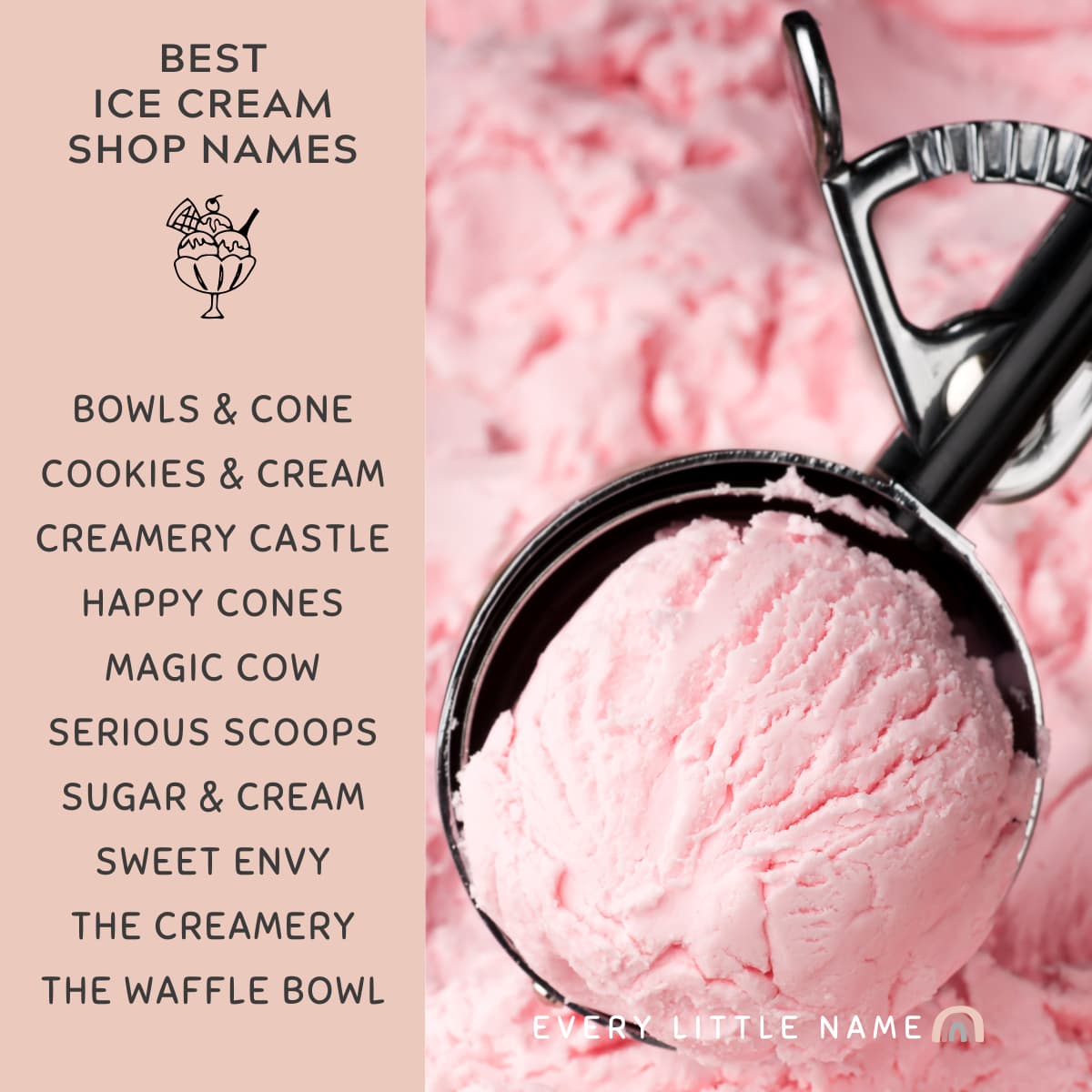 210 Best Ice Cream Shop Names (Cute, Funny, And Retro), 45% OFF